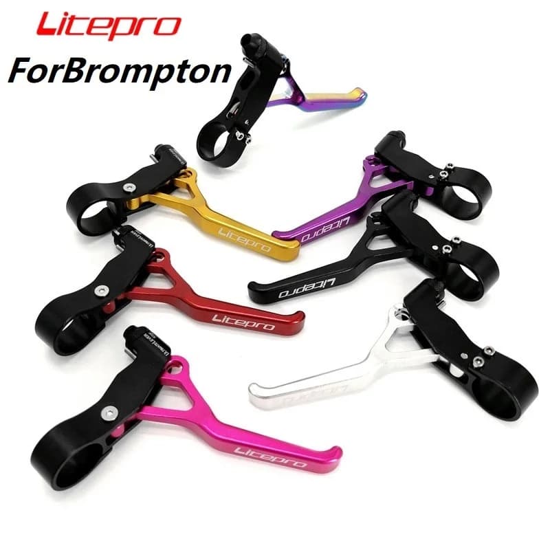 Litepro leviers de frein ultralégers 22.2mm pour BYA412 pour Brompton vélo pliant étrier levier de frein en alliage d'aluminium CNC