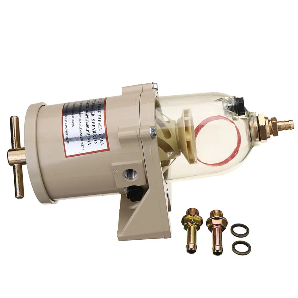 Filtre Racor pour moteur avec cartouche, séparateur d'huile et d'eau, tube chauffant, chauffage 12V/24V, 500FG, 500FH, 2010PM, 2021