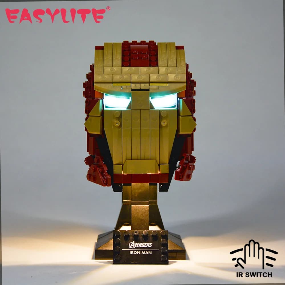EASYLITE-Kit d'éclairage LED pour casque pour homme, 76165