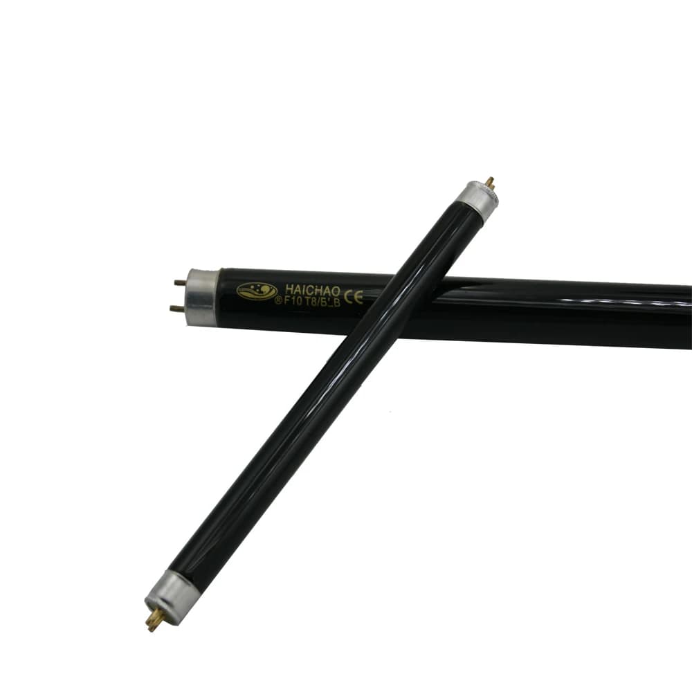 Lampe ultraviolette à lumière noire 365nm, détection de fluorescence UVA, vérification d'authenticité des billets, tube de lumière violette T8 4w 6w 8w 10w 15w