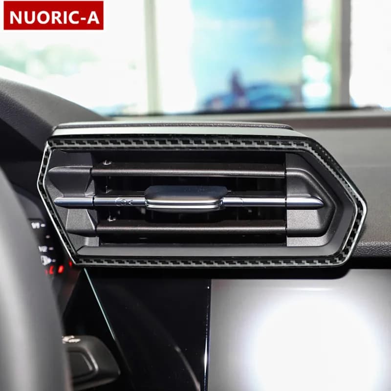 Cadre de Sortie de Climatisation Avant en Acier Inoxydable, Décoration de Couverture, Garniture pour Audi A3 8Y 2021-2022, Accessoires d'NikStylés