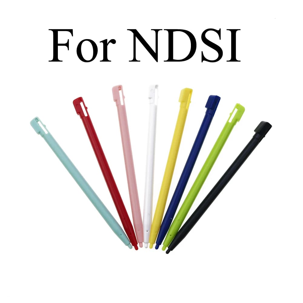 YuXi – stylet pour écran tactile en plastique, noir/blanc/rouge/vert, 1 pièce, pour DSI, pour NDSI