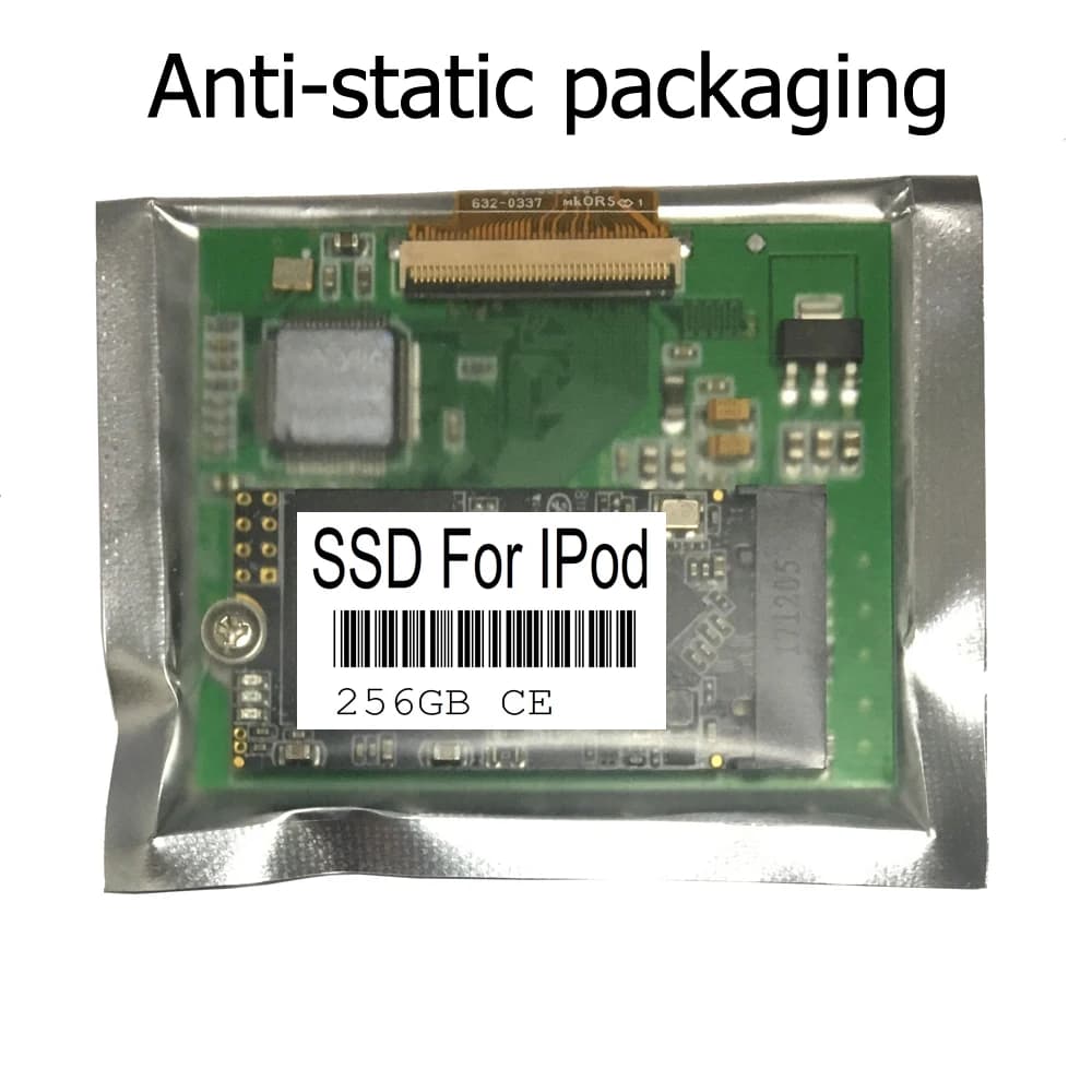 Disque dur SSD de 256 go, CE Zif, pour IPOD vidéo classique, remplacement, MK3008GAL MK6008GAH MK8010GAH MK1634GAL, capacité d'extension HD, nouveau