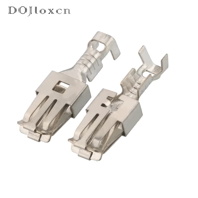 10 pièces de bornes femelles à sertir de type emboutissable pour connexion automobile, qualité export, 9,5 mm