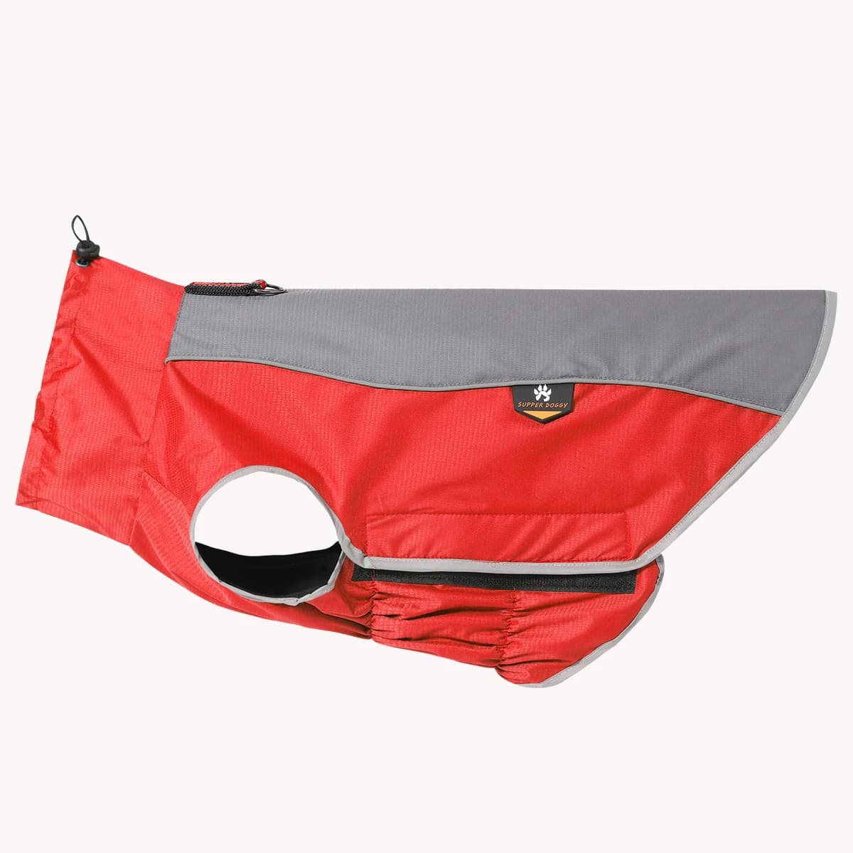 Veste imperméable réfléchissante pour chien, vêtement d'extérieur, doublure polaire, manteau de pluie Durable, Poncho d'entraînement pour animaux de compagnie, hiver/printemps
