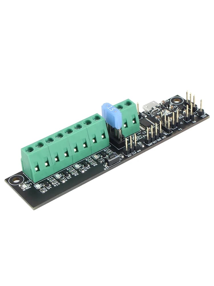 FYSETC 1 pièce Expander Klipper pour imprimante 3D Voron, MCU STM32F042F6P6, Expander Voron 2.4 de haute qualité