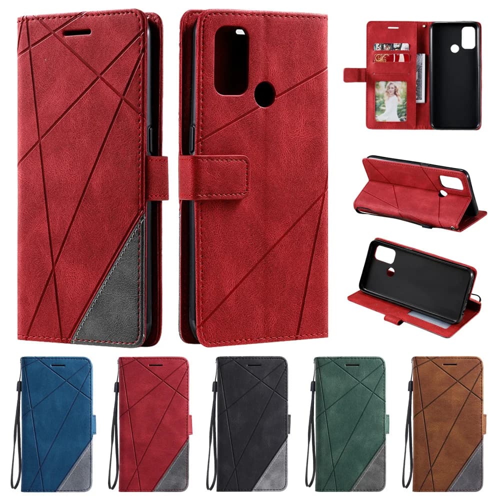 OPPO A53 étui en cuir pour Fundas OPPO A 53 A52 A72 A92 A31 A5 A9 2020 A33 A73 A93 A32 A7 A5S A3S F17 F11 Pro housse