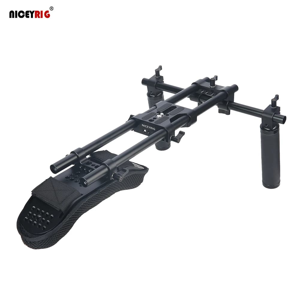 Niceyrig-Kit de montage de plaque de base de caméra et de caméscope, support de plate-forme, fabricant de film, système de bloc de rail, lancé universel, 15mm
