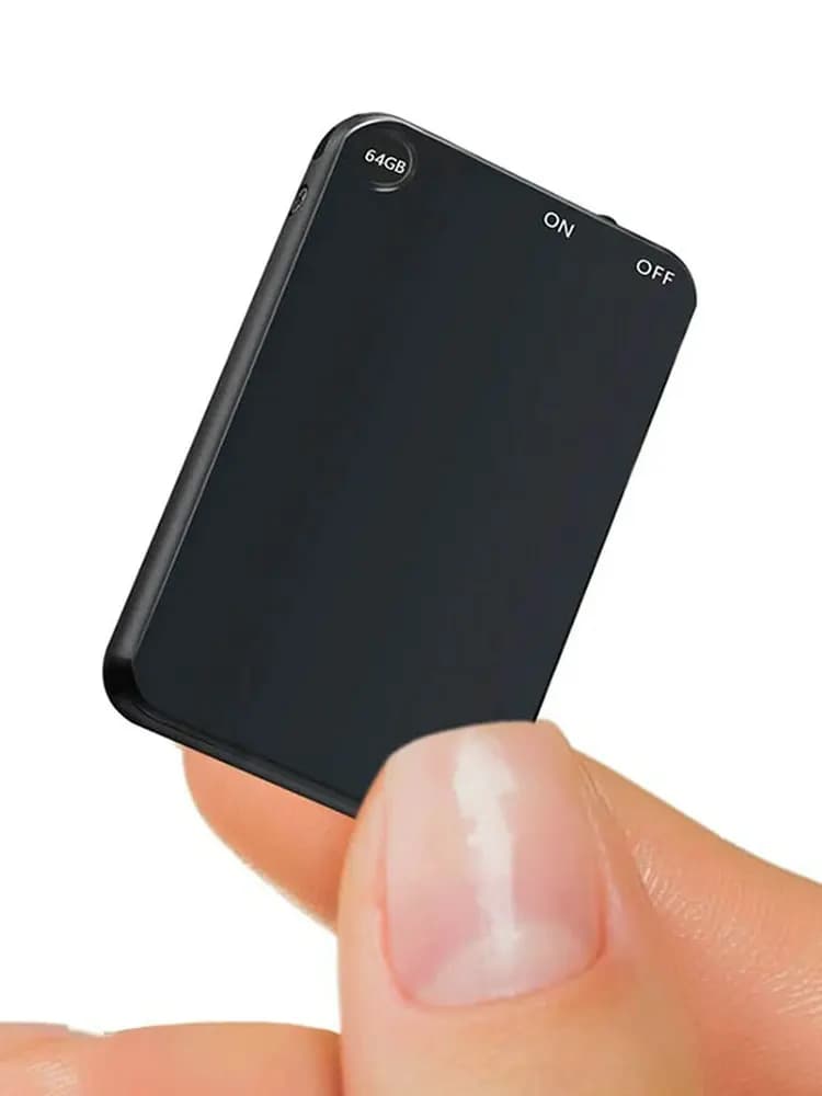 Vandlion V15 300mAh USB Flash 32G 64G 128GB enregistreurs numériques activés par la voix 29H Dictaphone continu dispositif d'enregistrement Audio