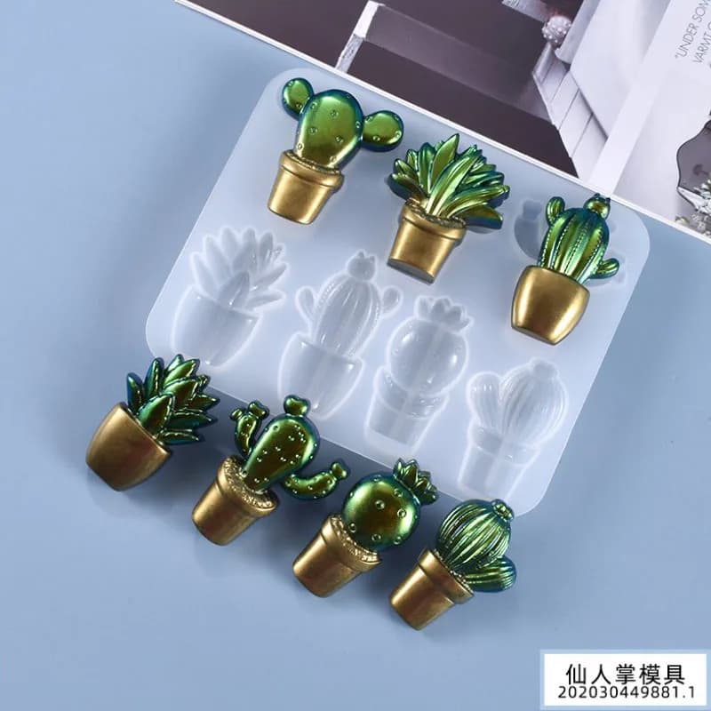 Moule en silicone transparent en résine de fleurs séchées, artisanat décoratif bricolage, moule quantique, moules en résine époxy pour bijoux