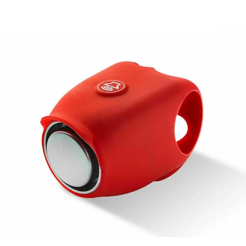 Sonnette de vélo Rechargeable par USB, batterie 120db, étanche, Mini haut-parleur Portable en Silicone, pour vtt, cyclisme sur route, guidon