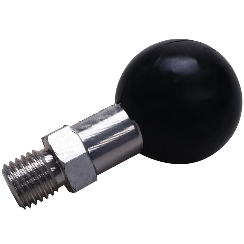 Support à filetage mâle M10 X 1.25, base à bille de 1 pouce, pour moto et VTT