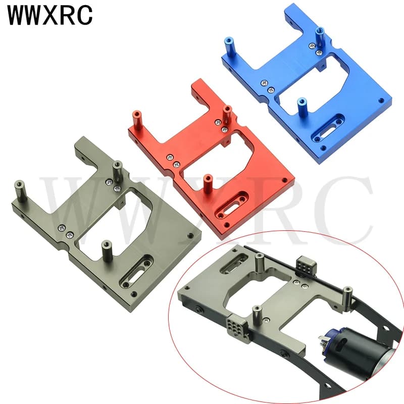 Support de montage fixe Servo en alliage d'aluminium, pour Wpl C24 C14 B16 B36 1/16 RC voiture MN D90 99s mise à niveau pièces de rechange en métal