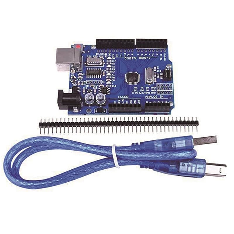 Carte de développement UNO R3 ATmega328P CH340 CH340G pour Arduino UNO R3 avec en-tête à broche droite