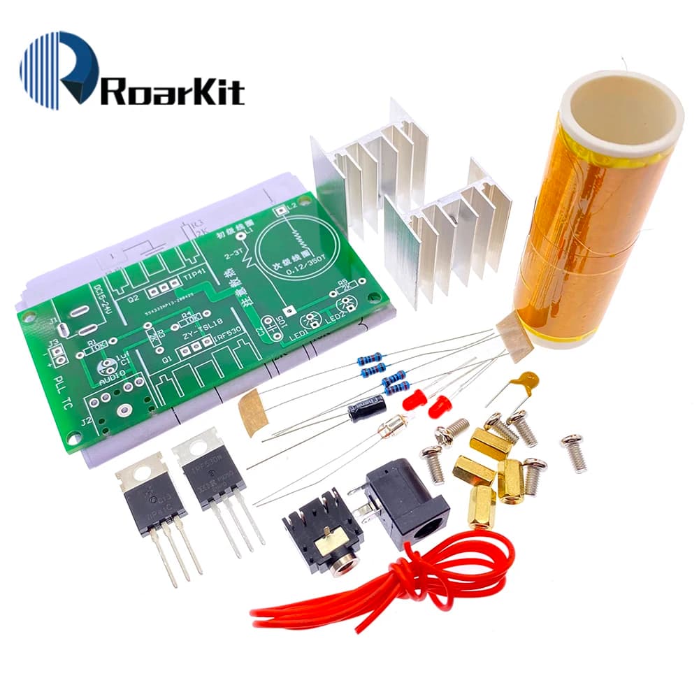 Bobine de bricolage pour la production d'accessoires électroniques, pièces de kit, accessoires magiques, mini haut-parleur de musique, pipeline DC 15-24V, prise 3.5mm, 15W