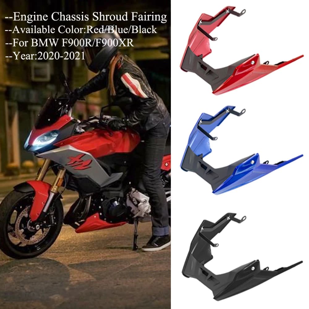 Carénage de carénage de châssis de moteur de moto pour BMW F900R F900XR F900 F 900 R/XR 2020-2025, couvercle de Protection de bouclier d'échappement