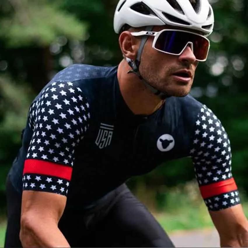 Maillot de cyclisme à manches courtes pour hommes, vêtements de vélo de descente, VTT, vélo de route, médicaments d'équitation, printemps et été, nouveau, 2021