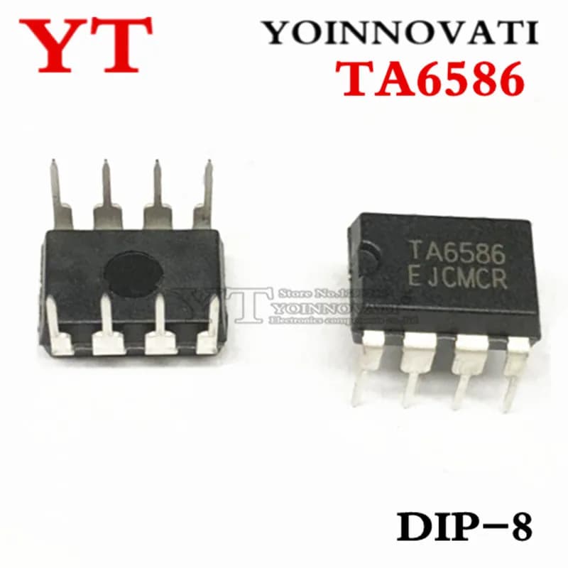 Pilote de moteur IC DIP8 TA6586 6586, 5 pièces, nouveau, original