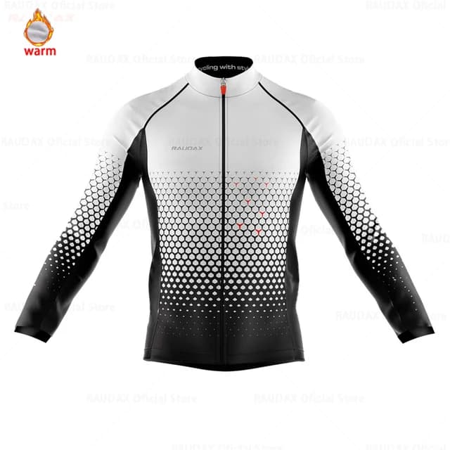 Vêtements De cyclisme d'hiver 2026 Raudax Pro Team maillot De cyclisme à manches longues vtt polaire thermique Ropa De Ciclismo veste De vélo chaude