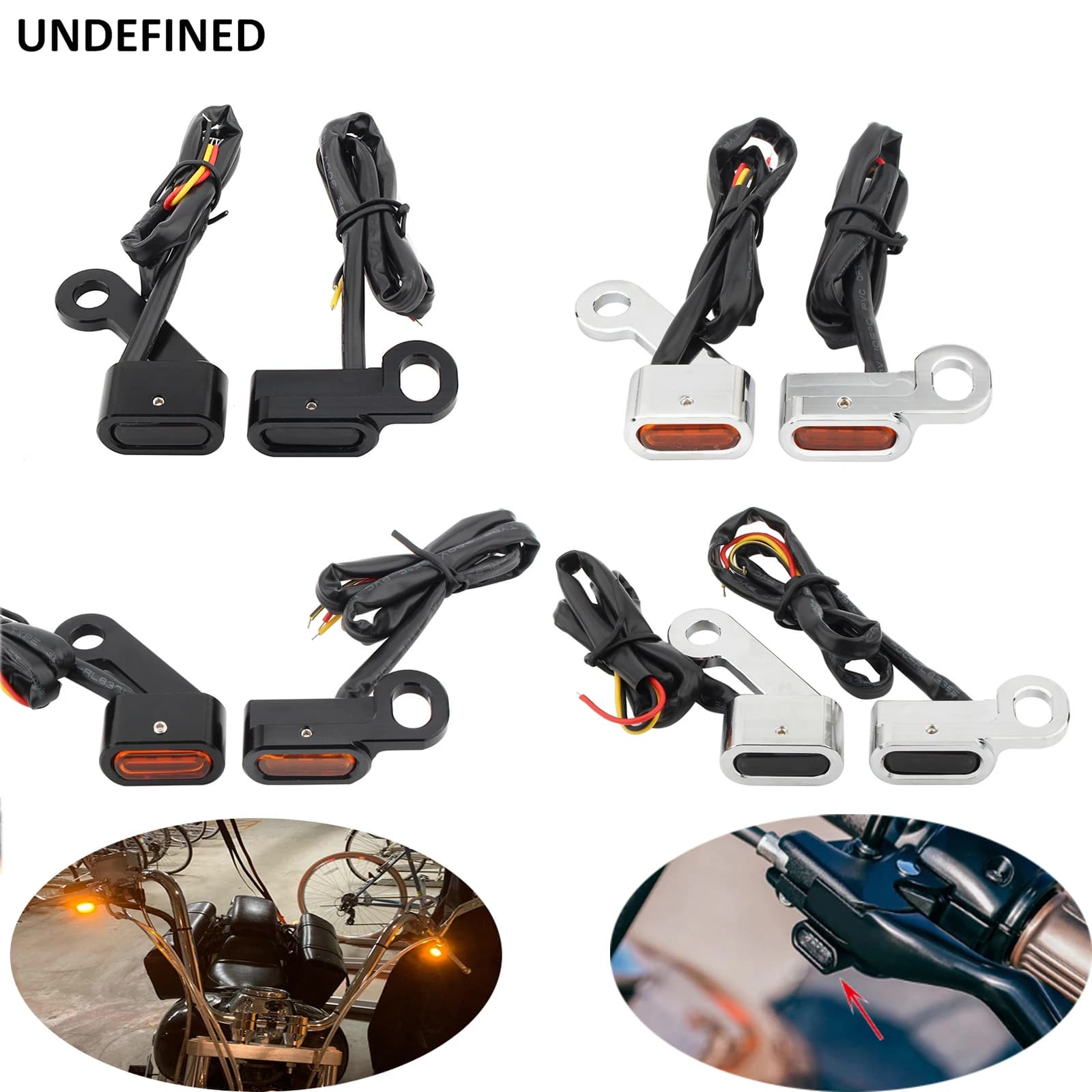 Mini clignotant LED pour Harley Sportster XL883 1200, 48 72, quarante-huit veilleuses