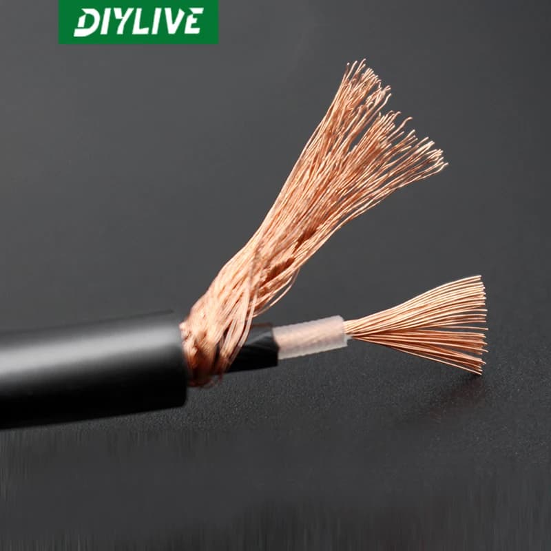 Câble audio coaxial numérique 5.1 canaux en cuivre pur pour amplificateur de puissance et caisson de basses, ligne de signal 75 Ohm, câble de diffusion pour home cinéma