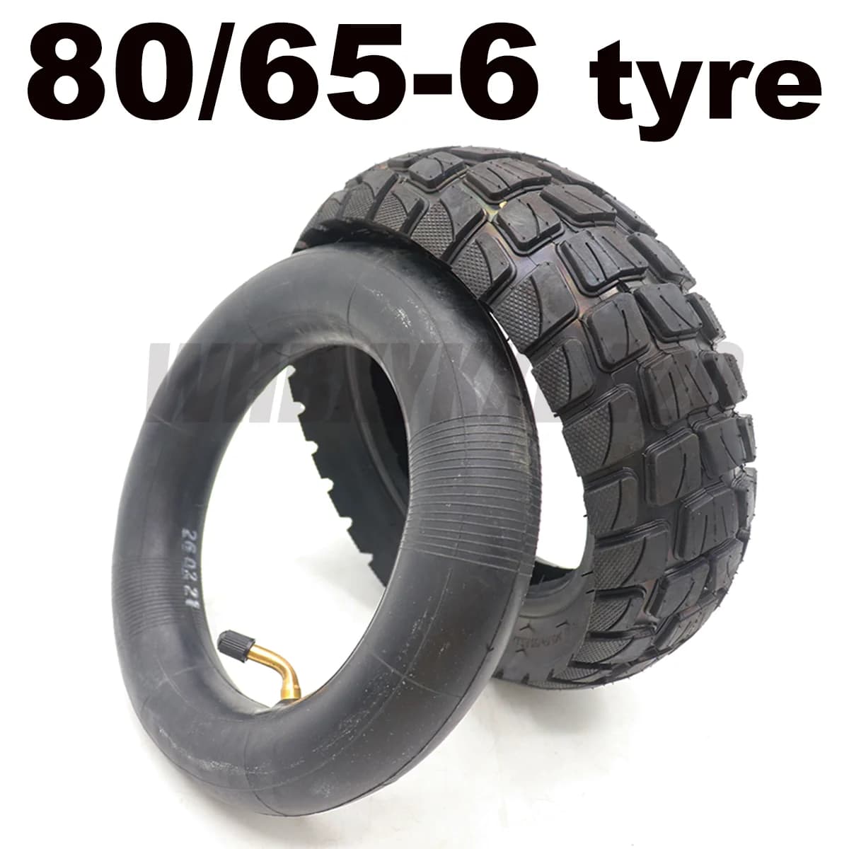 Roue gonflable pour trottinette électrique KUGOO Pro Speedual Grace ontariX, 10 pouces, 80/65-6, X3.0