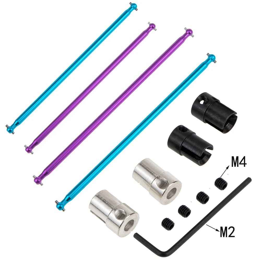 Pièces de rechange pour mise à niveau Redcat, Monster Truck HSP, arbre d'entraînement 04003mm, 171mm, Dogbone et Cup B 03003, 157, 02016, 1/10, 94111