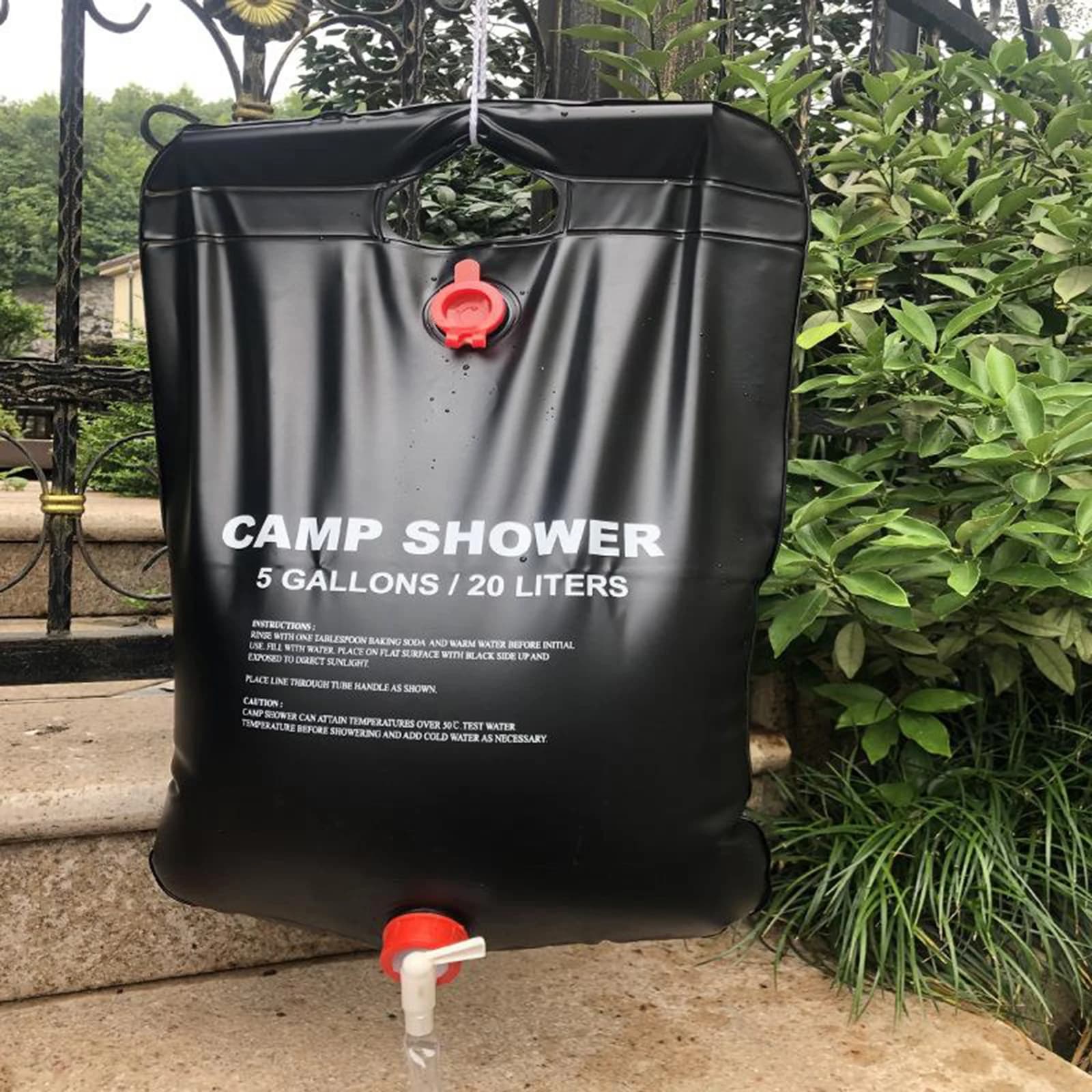 Sac à eau solaire pliable 5L/20L/40L, Portable, pour Camping, douche, extérieur, plage, randonnée, voyage