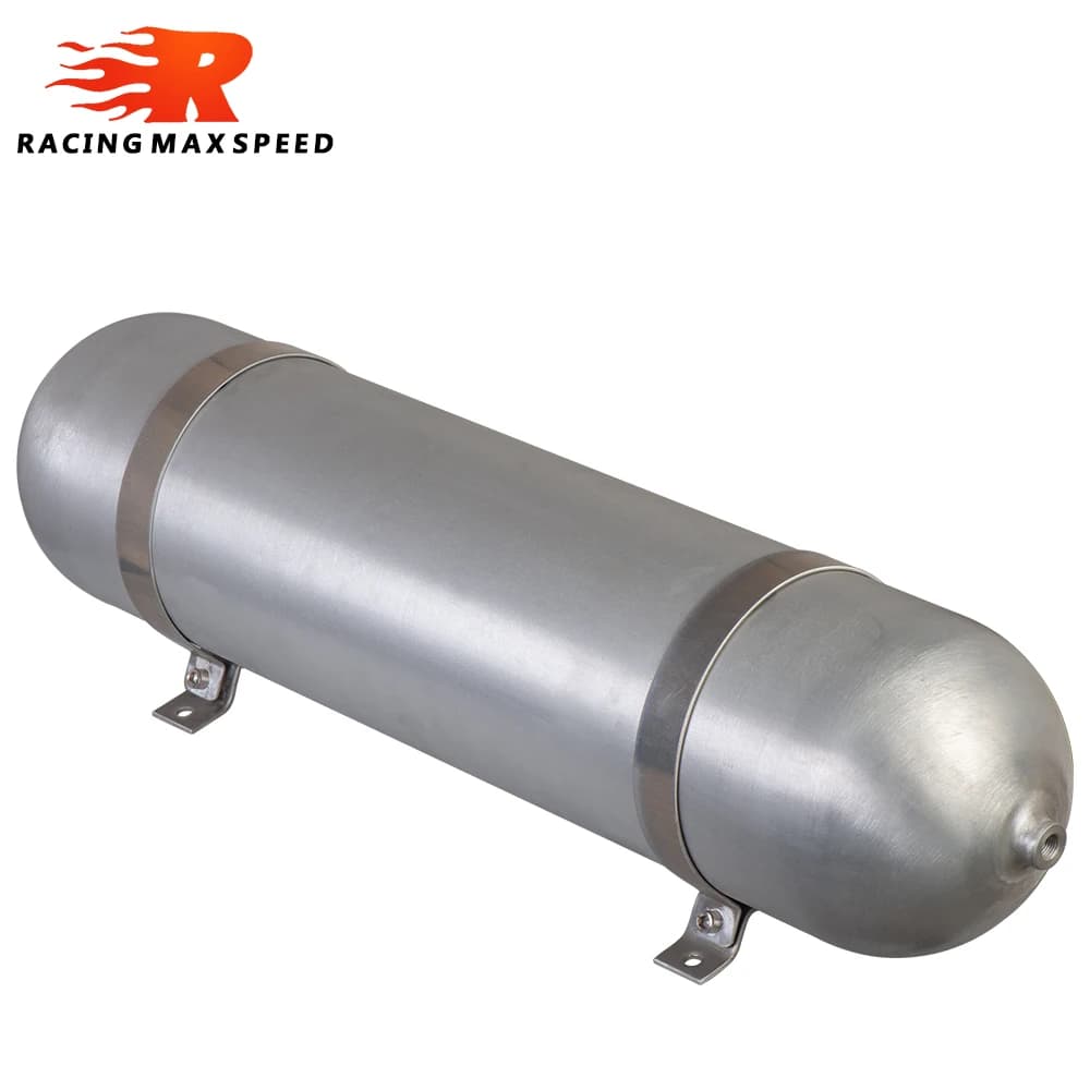 Cylindre d'air en aluminium sans soudure, réservoir d'air, système de suspension pneumatique, pièces de véhicule de réglage, 3 gallons, 4 gallons, 5 gallons