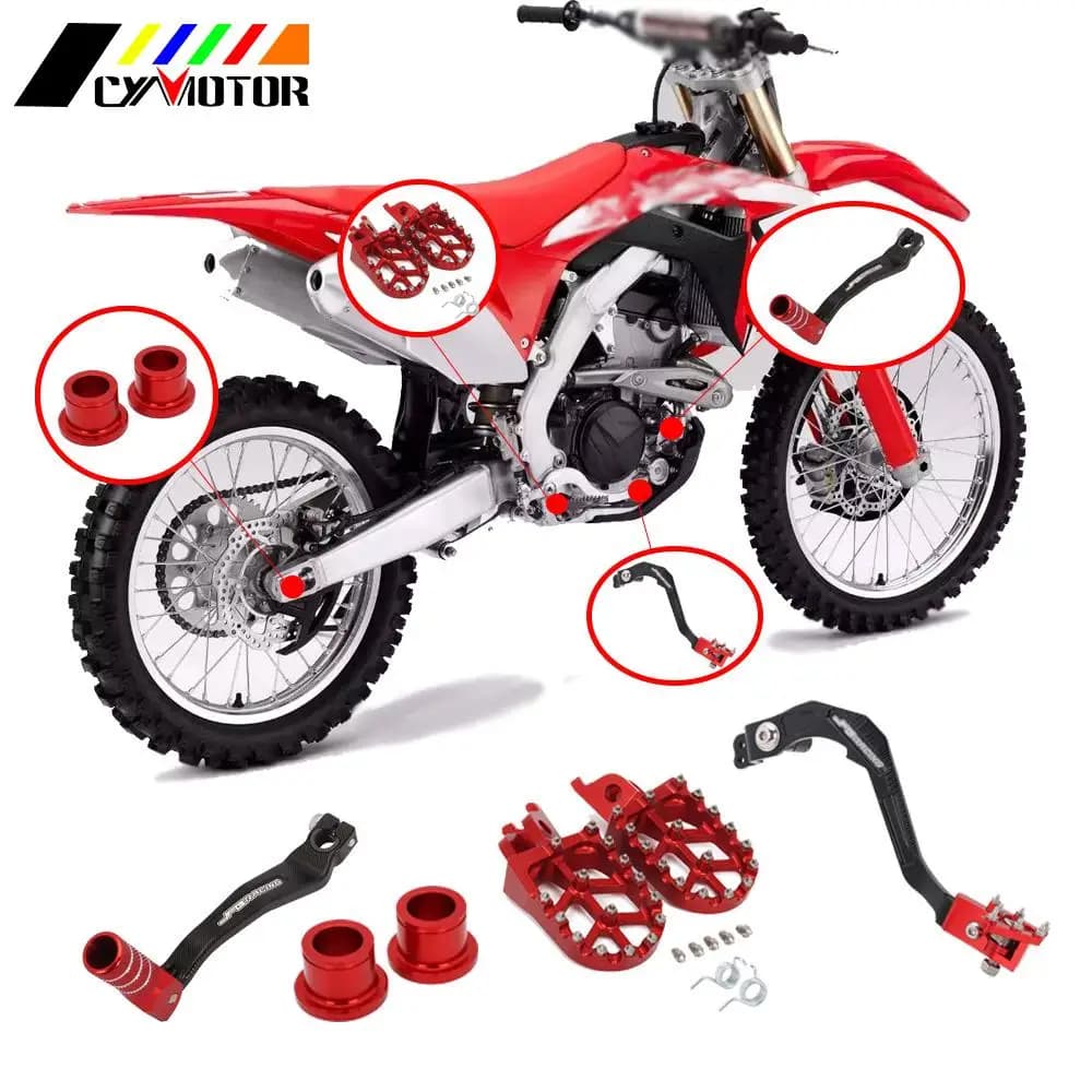 Moto CNC pliable levier de changement de vitesse manette de vitesse pédale de frein repose-pieds ensemble pour HONDA CRF250L CRF 250L 250 L 2013-2018