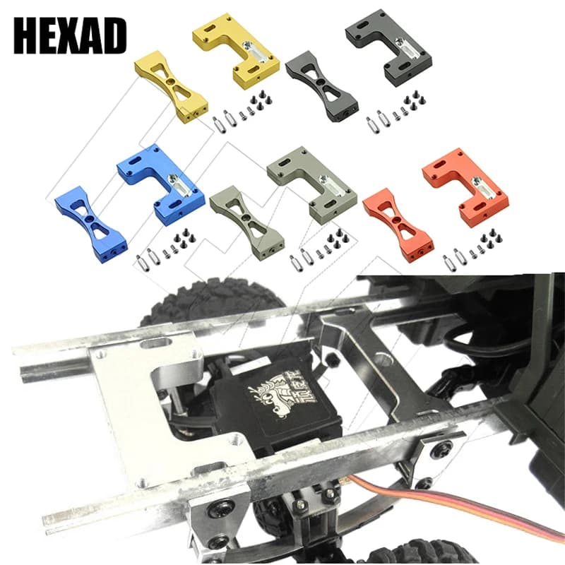 Support de servo de direction CNC en métal pour voiture RC, pièces de mise à niveau, accessoires pour B1, B14, B24, C14, C24, B16, B36, MN, D90, D91, MN99s