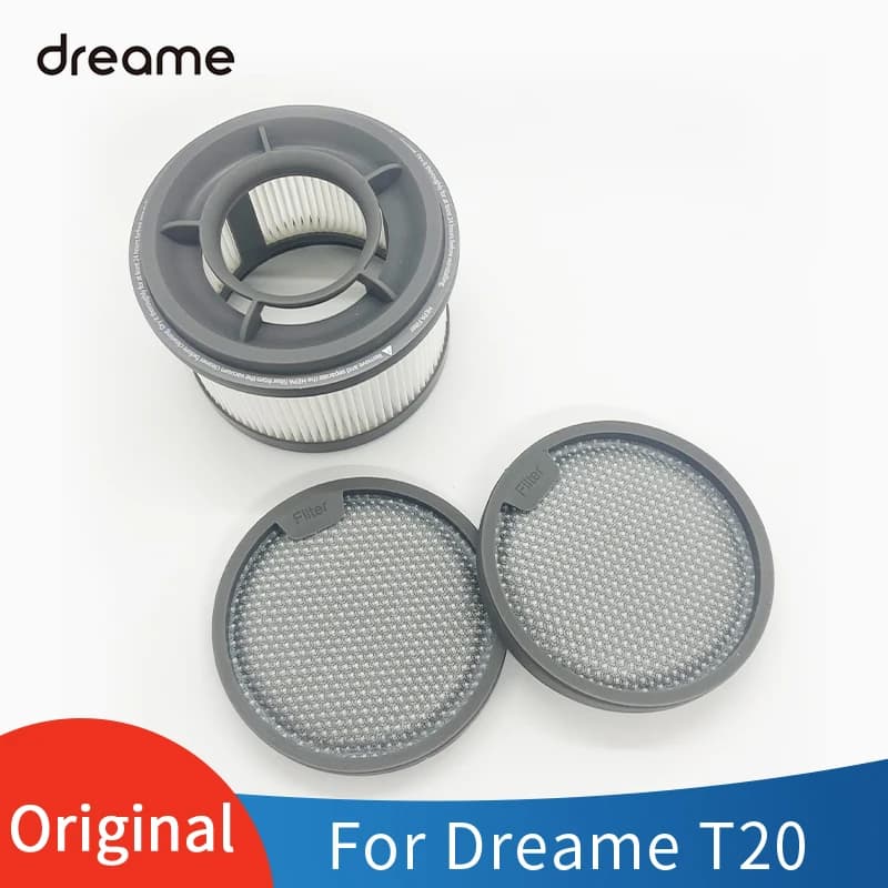 Kit de pièces d'origine Dreame T10 T20 T20 Pro T30 T30 Neo, accessoires pour aspirateur portatif, filtre HEPA, brosse à rouleau