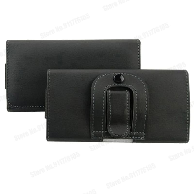 Pochette universelle en cuir PU pour téléphone, étui de taille pour iPhone 13 12, Mini étui de téléphone à Clip ceinture, étui portefeuille pour IPHONE 12 Pro Max