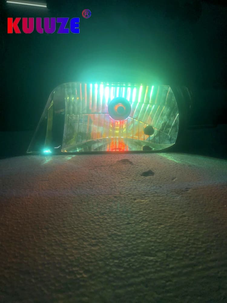 2 pièces H11 12V55W arc-en-ciel bleu Plasma PGJ9-2 voiture Quartz halogène ampoule antibrouillard Automobile phare