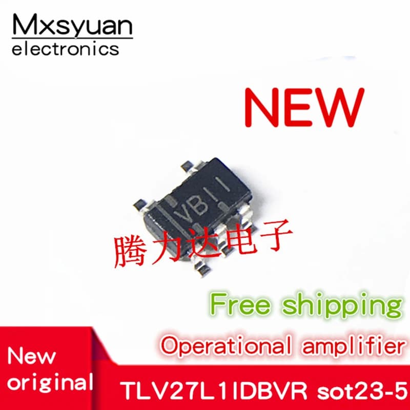 10 ~ 50PCS TLV27L1IDBVR TLV27L1IDBVT VBII SOT23-5 tout nouvel amplificateur opérationnel d'origine