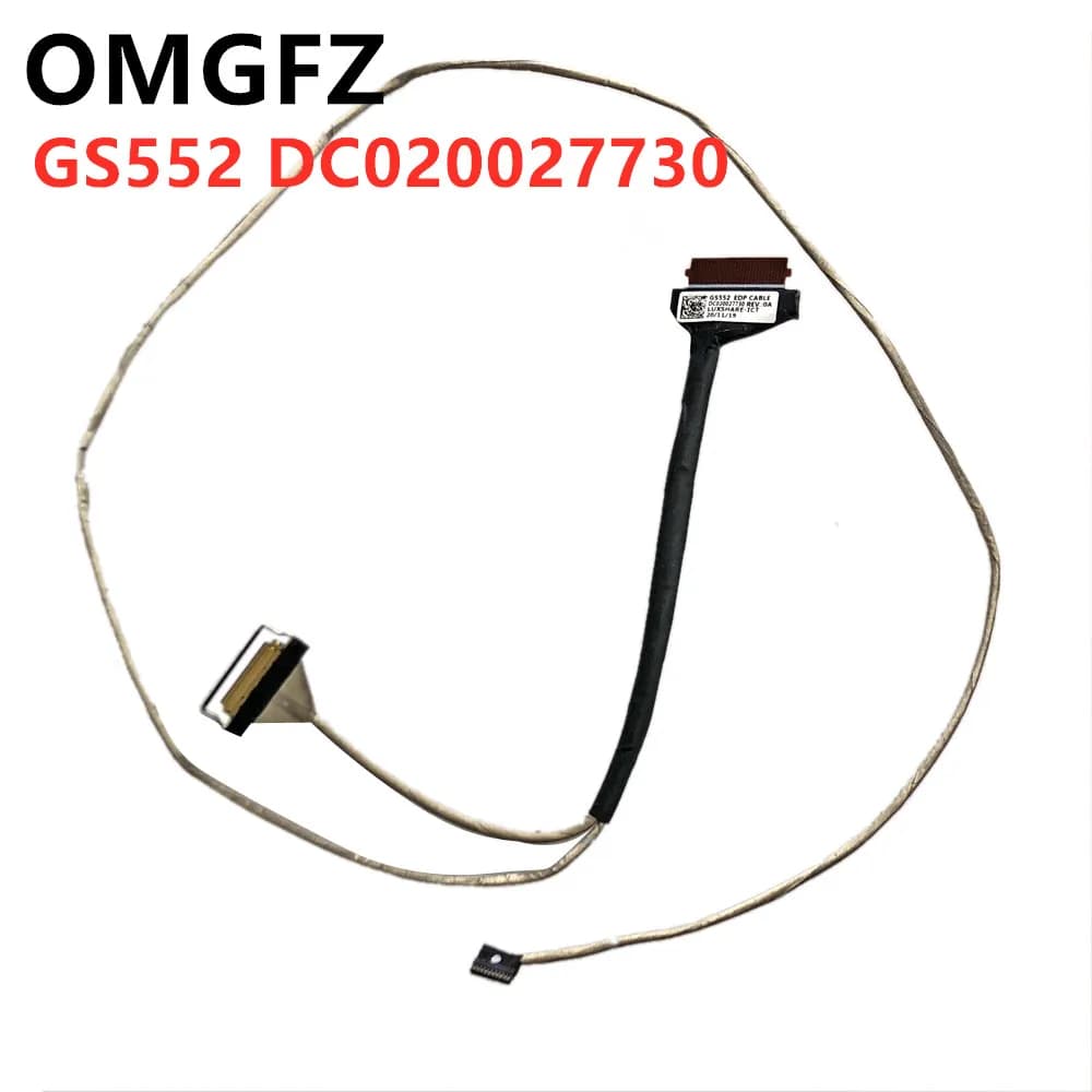Câble d'écran d'affichage vidéo d'affichage à cristaux liquides de 30PIN pour le S350-15IWL de S350-15 de Lenovo GS552 3-15iml05/15iil05 DC020027730 DC020027700 DC020027720