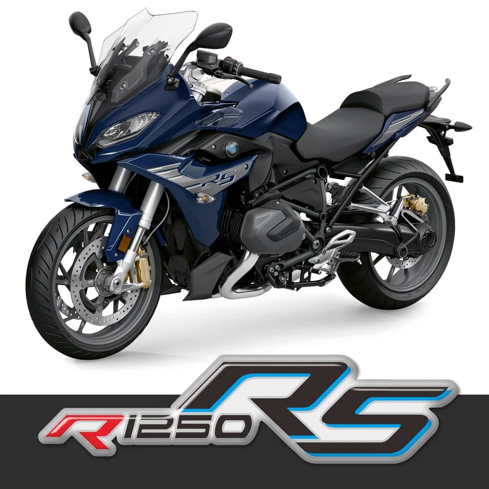 Autocollants de moto pour BMW R1250RS R1250 R 1250 RS, décalcomanies emblème, logo précieux, protection du coussin, protecteur de panneau latéral, carénage