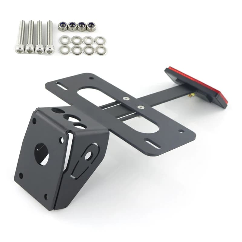 Kit d'élimination de garde-boue arrière pour Kawasaki Z650 Ninja 650 2017-2026 650 KRT ABS, support de plaque d'immatriculation