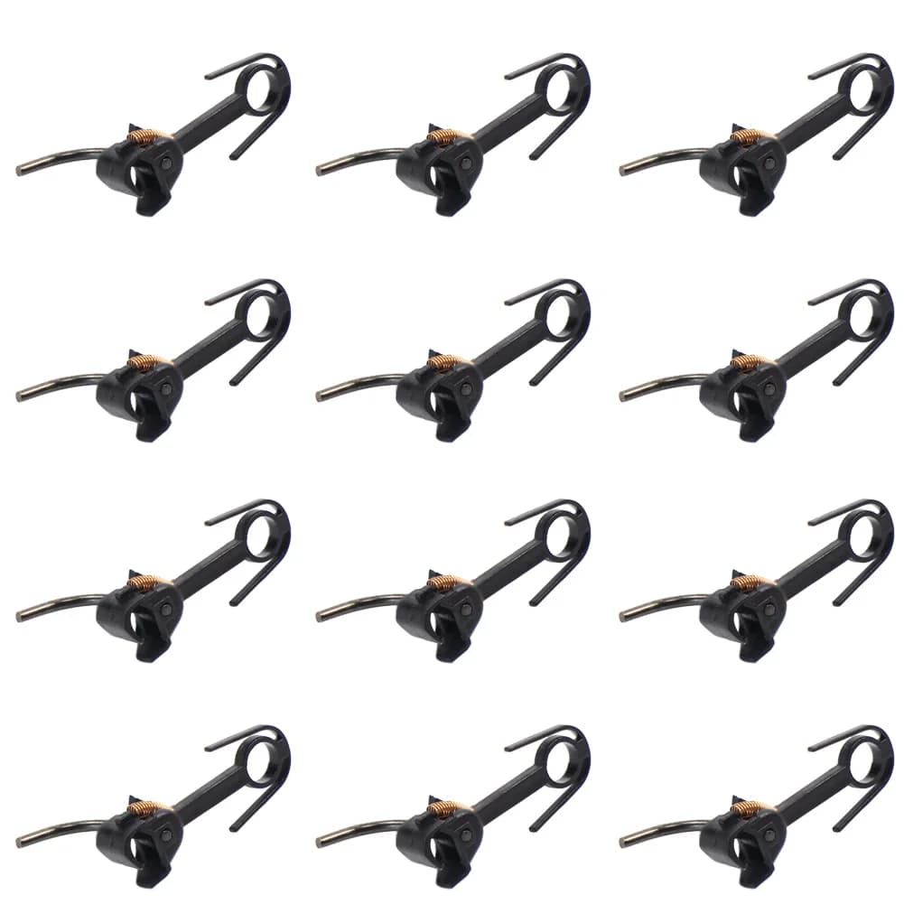 Evemodel 12pcs 00-Scale 1:87 Knuckle Couplers avec Ressort 17mm 20mm E-Z Magnétique Chemin de Fer Accouplement user ins 0787