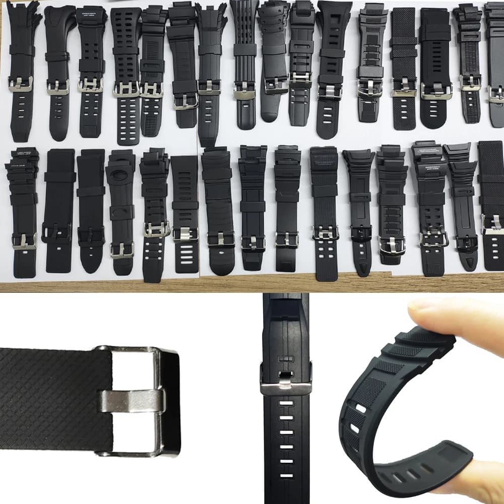SKMEI marque bracelet de montre bande Silicone caoutchouc plastique 1025 1251 1068 1325 0989 remplacement réglable différents modèles bracelets de montre