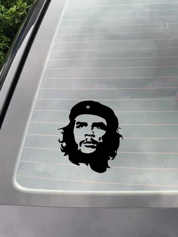 Autocollant en vinyle CHE GUEVARA, pour fenêtre de voiture, ordinateur portable, décor artistique