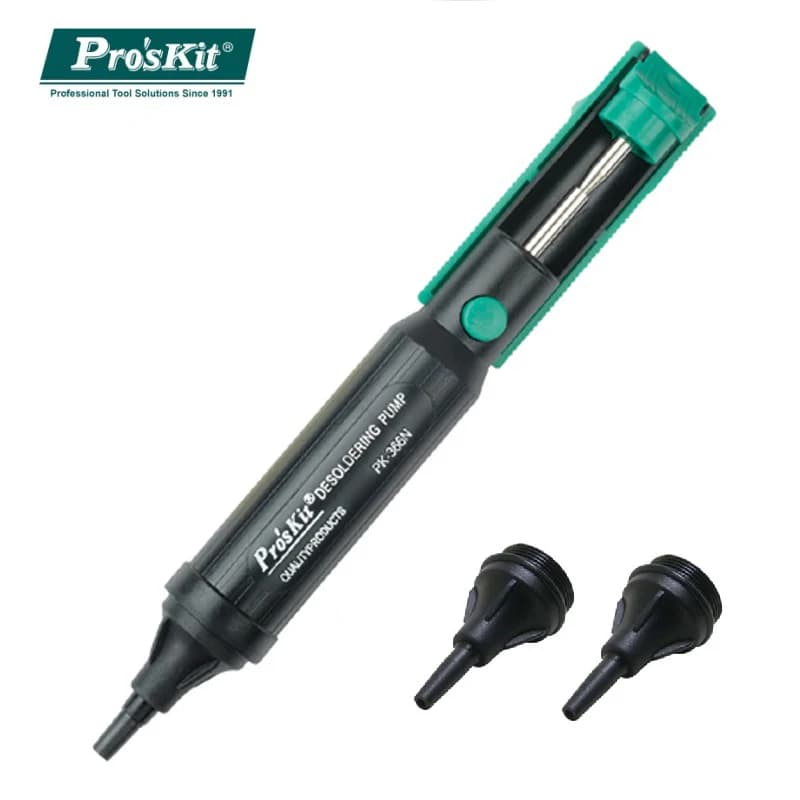 Original Pro'skit Proskit 8PK-366N-G ventouse pistolet à souder fer stylo outil à main pompe d'aspiration rapide et facile