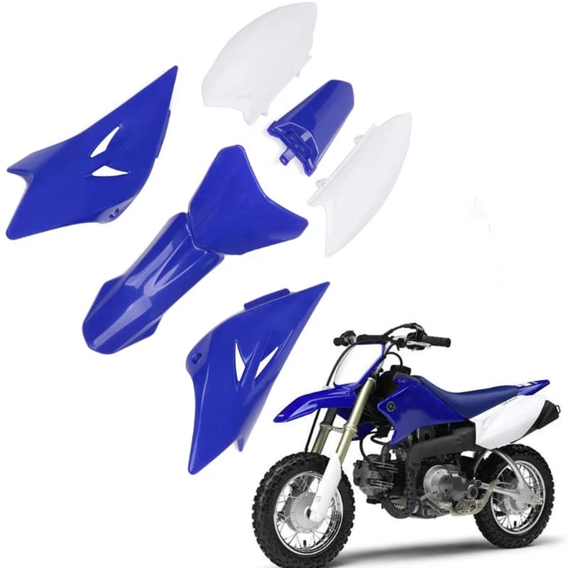 Ensemble de 6 coques de Protection en plastique pour moto yamaha TTR50, pièces de Protection du corps, pratiques, D7YA
