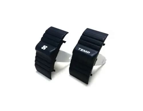 Jeu de boutons de climatisation Hylique A/C pour Porsche 987.1, 987./s, Cayman Boxster S, version pré-lifting