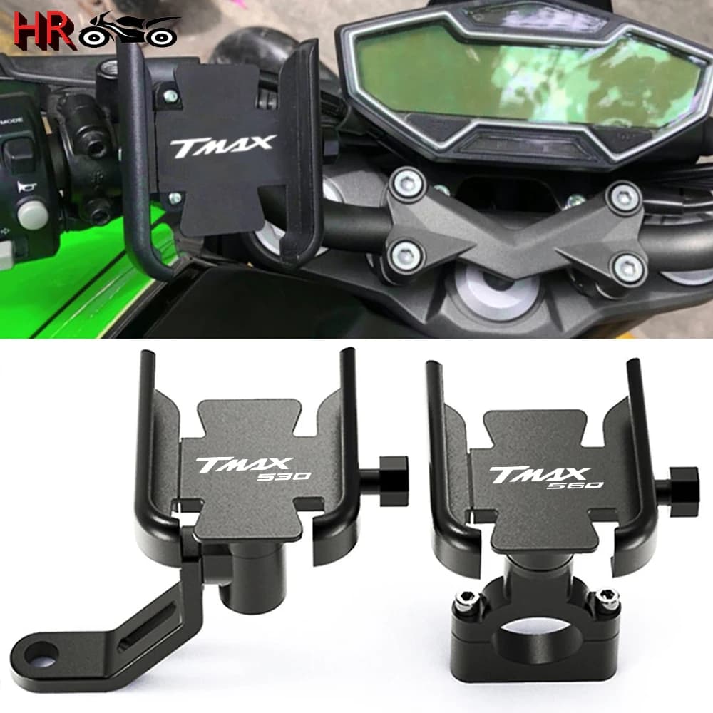 Support de guidon de moto pour téléphone portable, GPS, pour YAMAHA TMAX500 TMAX530 DX/SX XP530 TMAX560 TMAX T-MAX 500 530 560