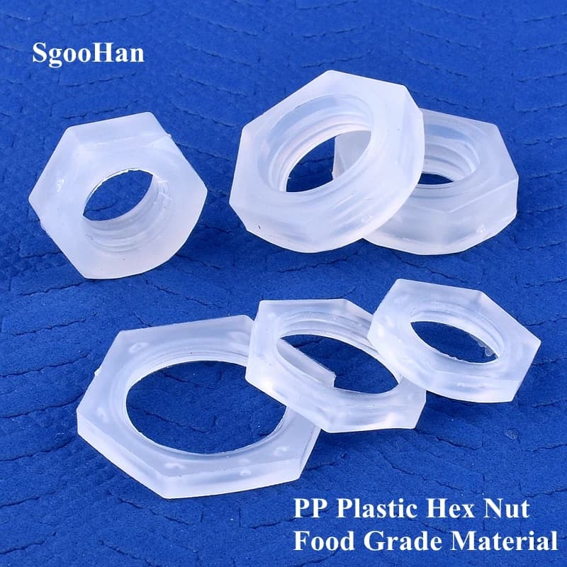 5 ~ 200 pièces de qualité alimentaire PP M5 ~ M16mm G1/8 "~ G1" filetage à écrou hexagonal Aquarium réservoir de poisson pompe à Air connecteurs de tuyau d'irrigation Joint de tuyau d'eau