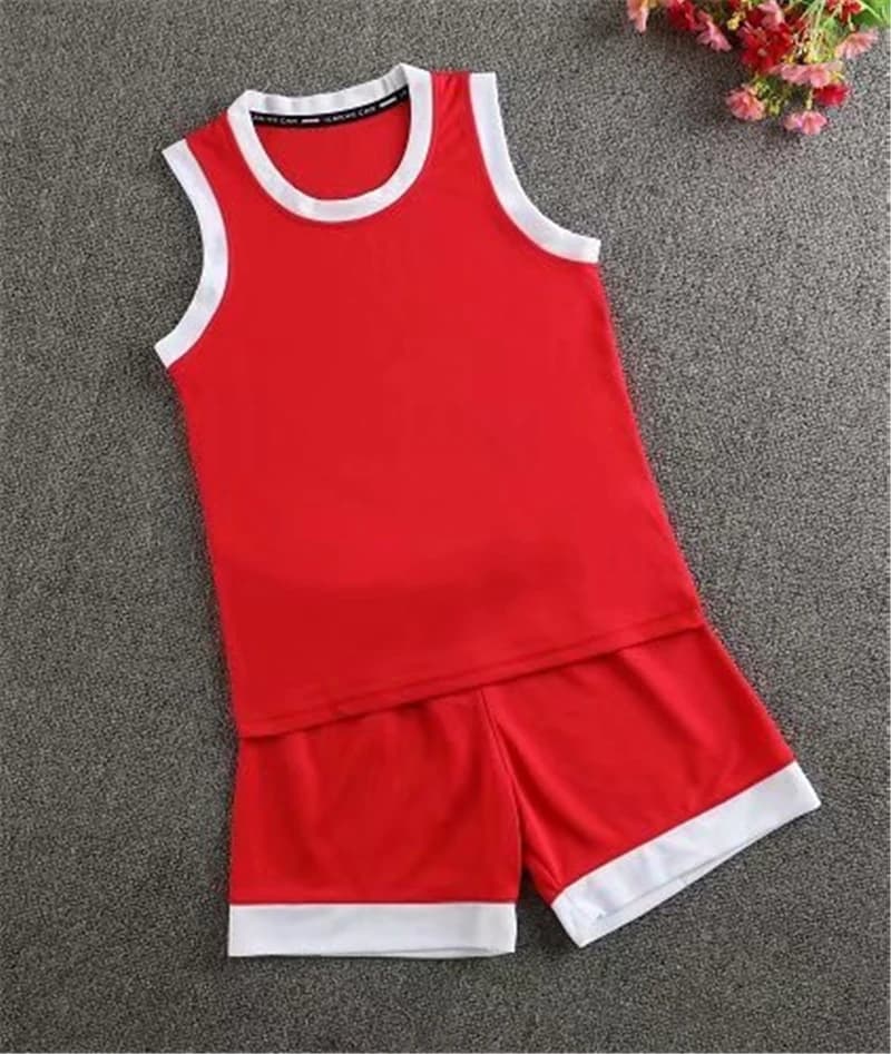 Maillot de basket-ball vierge pour enfants et adultes, chemise de sport pour filles, respirant, à séchage rapide, sans manches, costumes d'entraînement