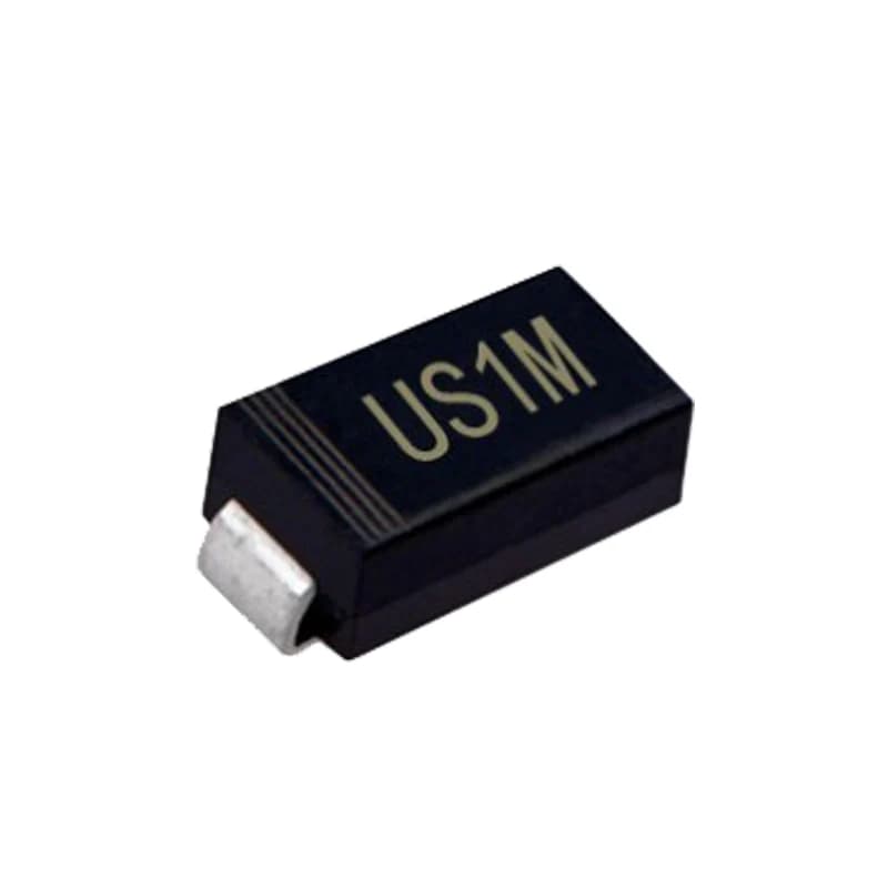 Diode de récupération rapide US1M SMD UF4007, Patch SMA, redresseur de colis 1A1000V 100, DO-214AC pièces