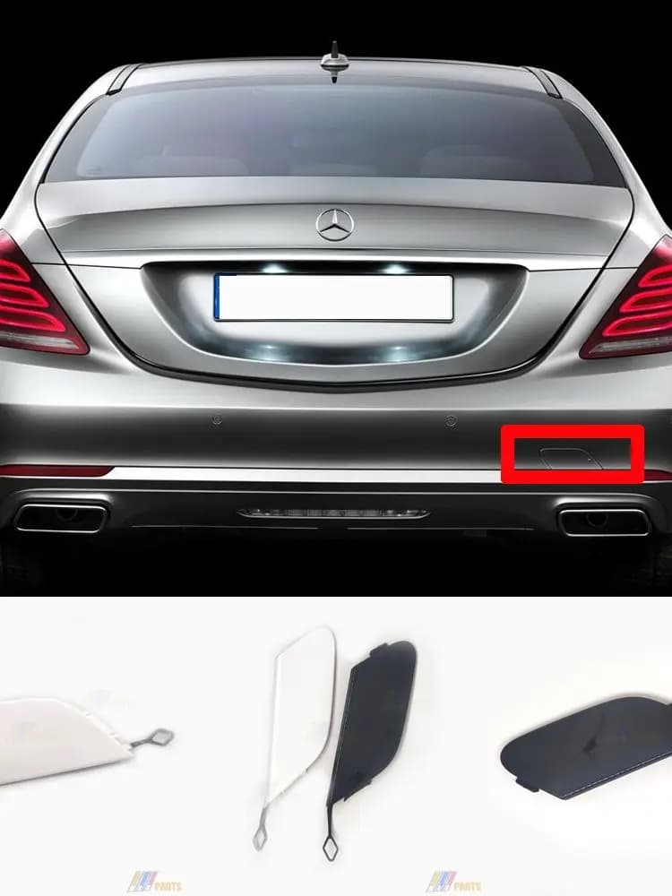 Couvercle de remorquage arrière pour mercedes-benz classe S, adapté 14-17 W222 300 320 350 350d 400 400d 450 500 560 600