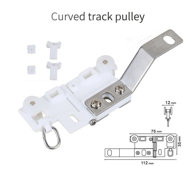 Rail de rideau électrique Dooya Zigbee, poulie de moteur WiFi, pièce de rideau intelligente pour la maison, haute qualité